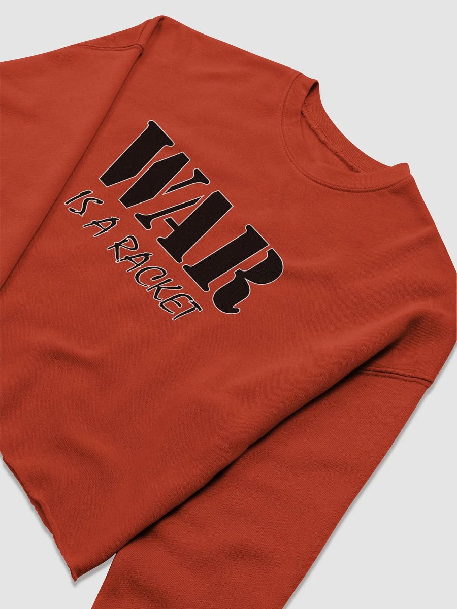 War Is A Racket - Bella+Canvas Women's Fleece Crop Sweatshirt product image (3)