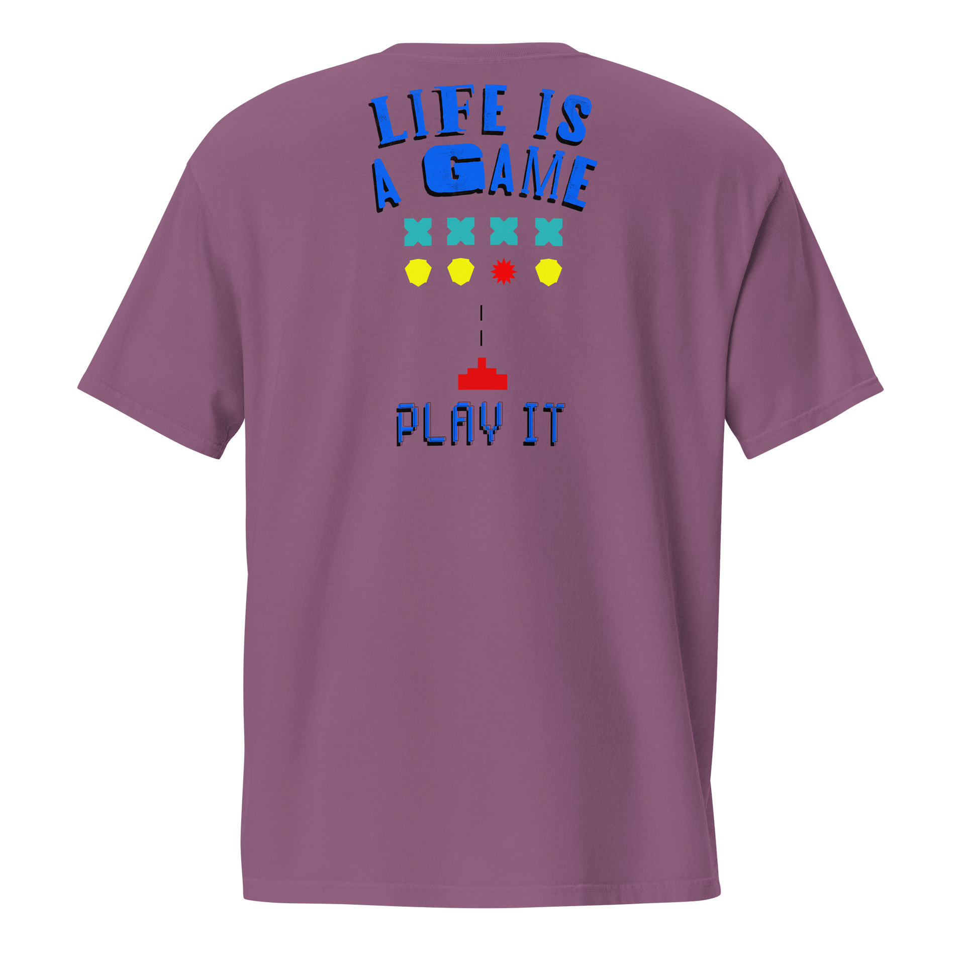 Life is a game - pocket T product image (7)