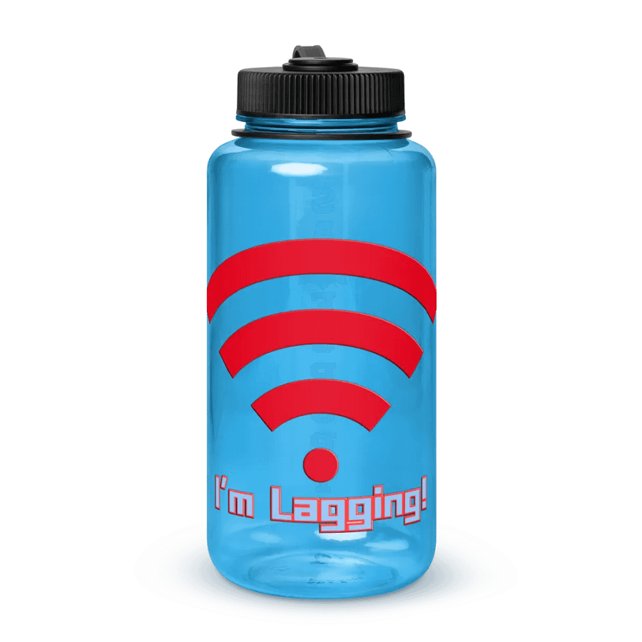 Lagging! Wide Mouth Water Bottle product image (12)
