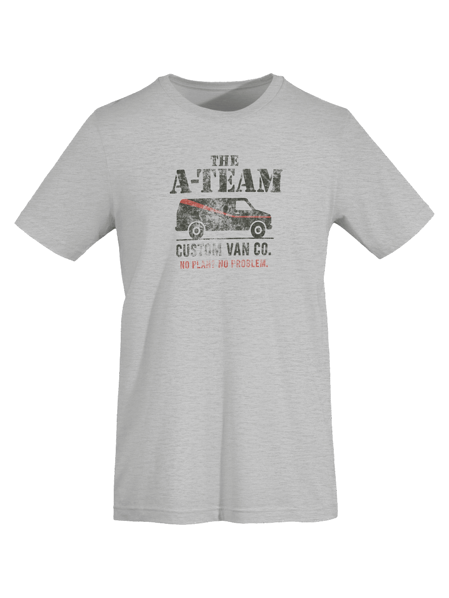 The A-Team Custom Van Co. T-Shirt – Funny 80s TV Parody Shirt product image (7)