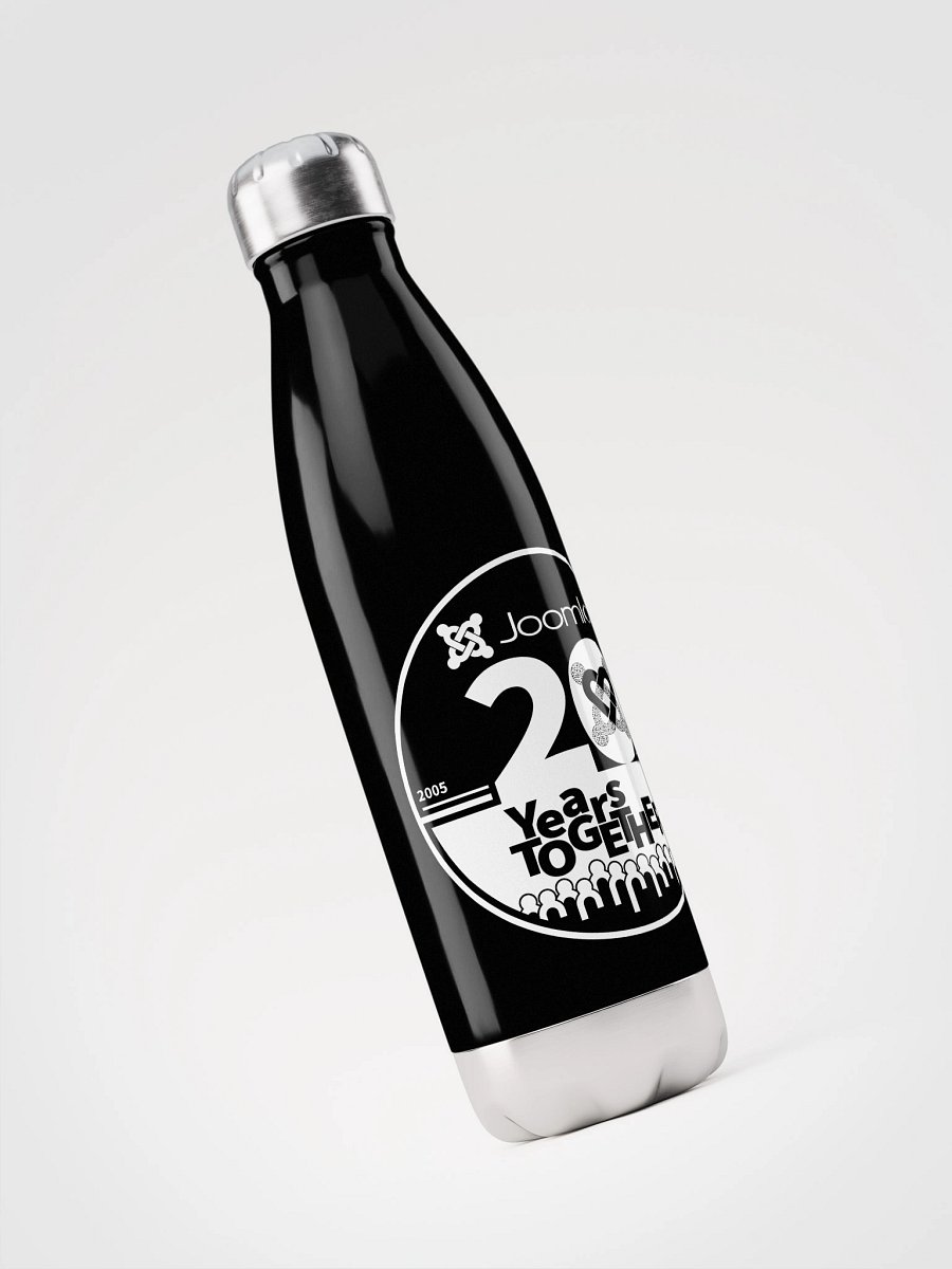 Joomla! 20th Anniversary Edition<br /> — Stainless Steel Water Bottle — product image (4)