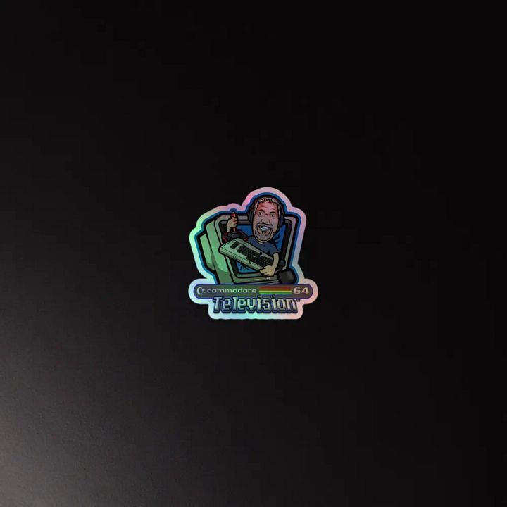 Kiss-Cut Holographic Sticker Sheet (Logo #2) product image (2)