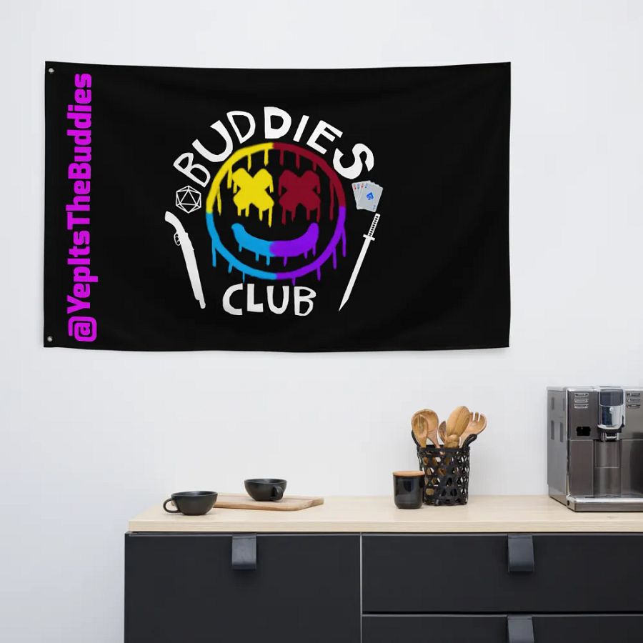 Buddies Club Flag (Dark Mode) product image (6)
