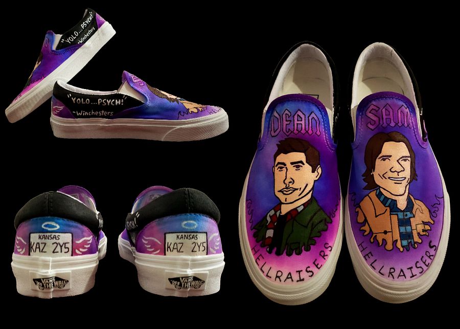 Custom Hand-painted Design on Any Sneaker product image (5)