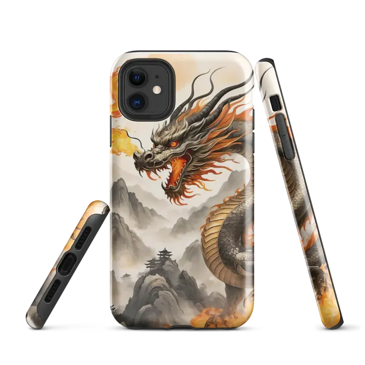 Mythical Dragon Fire Tough iPhone® Case product image (1)