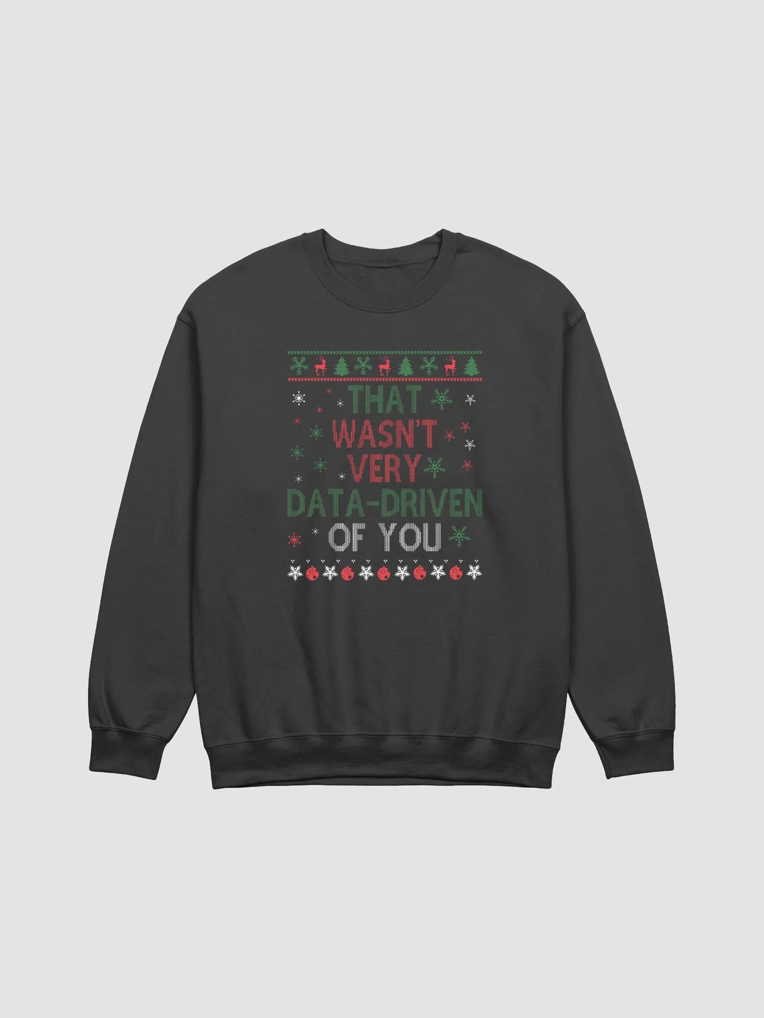 That Wasn't Very Data Driven of You - Funny Christmas Pajamas product image (7)