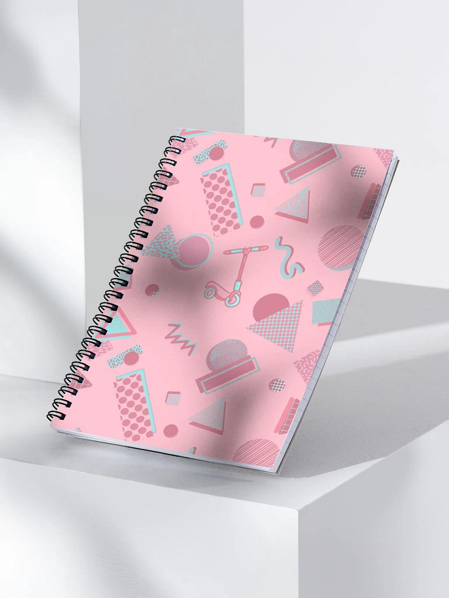 90s Scooter Pop Pastel - Notebook product image (4)