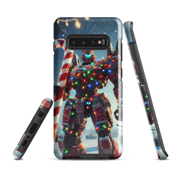 Holiday Mecha Samsung Tough Case – Festive Warrior Edition product image (3)