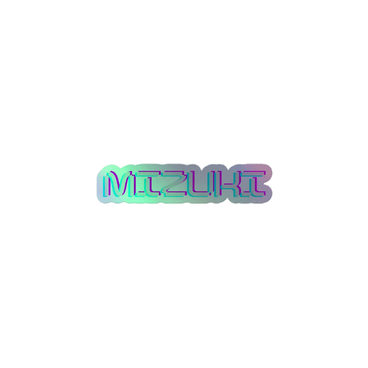 Mizuki Holographic Sticker product image (1)