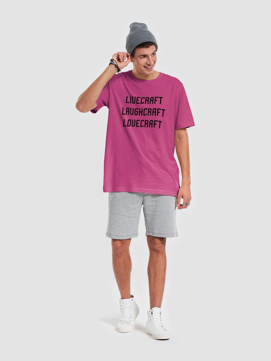 Livecraft, Laughcraft, Lovecraft T-Shirt (summer weight) product image (6)
