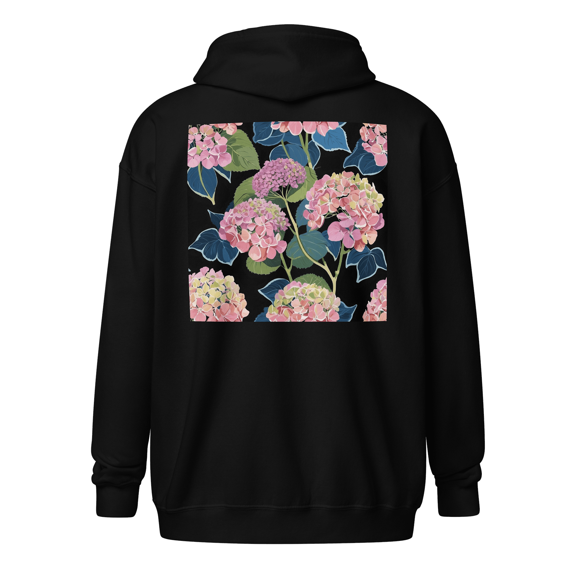 Hydrangea Harmony Zip Hoodie product image (8)