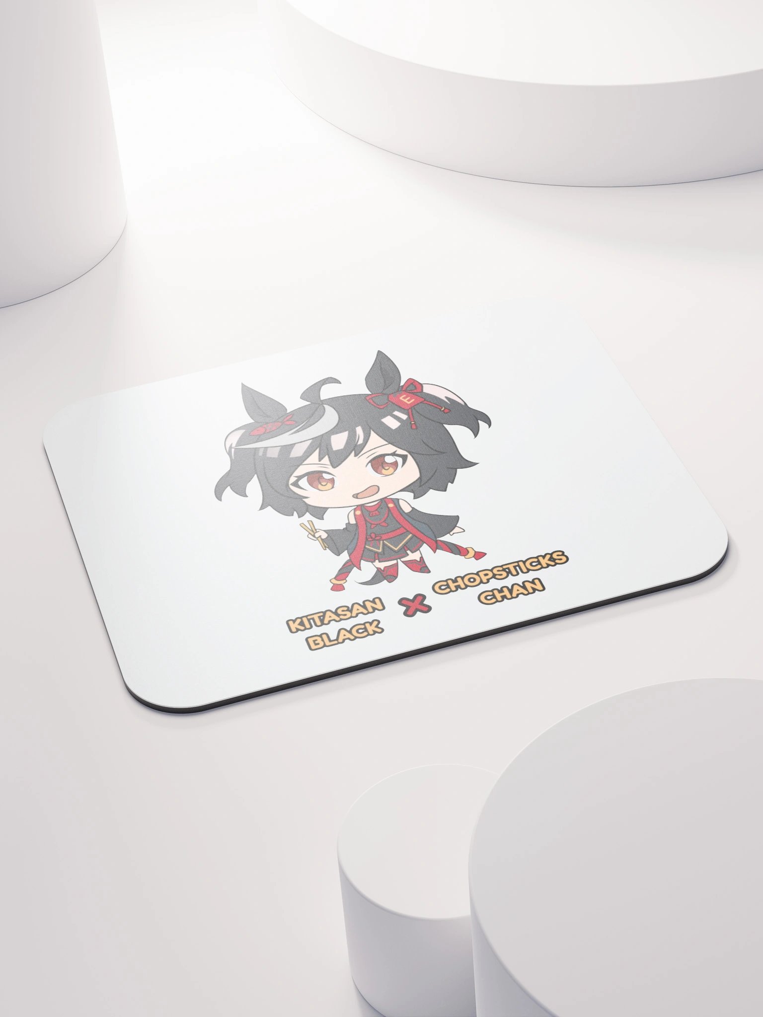Kitasan Black x ChopsticksChan Mousepad product image (4)