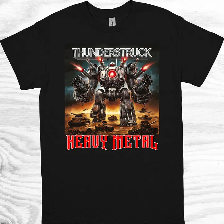 Thunderstruck! BattleMech Metal. product image (1)