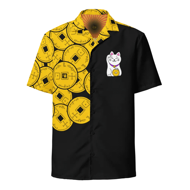 Maneki neko shirt product image (1)