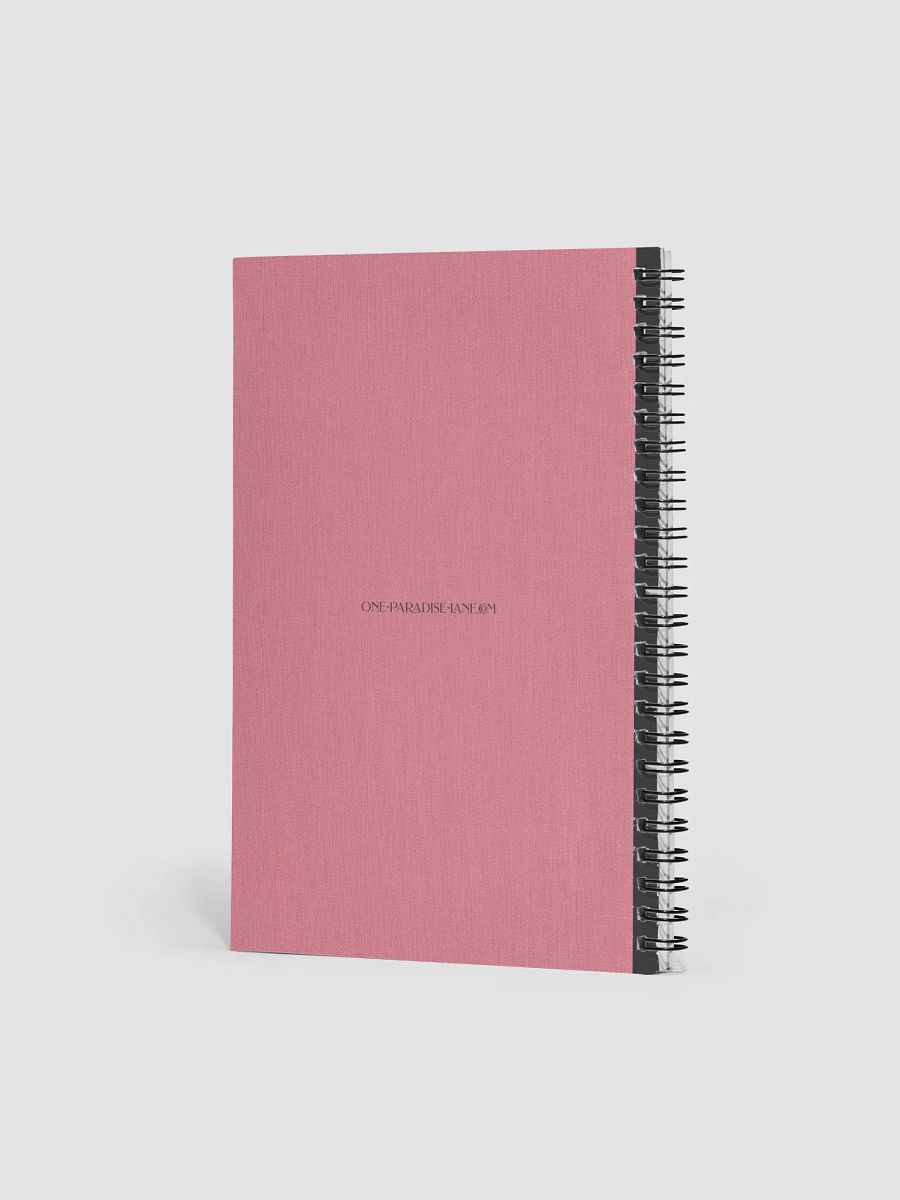 Análisis de Profecias Bíblicas: Ageo 2:6,7 Raspberry Linen Spiral Notebook product image (2)