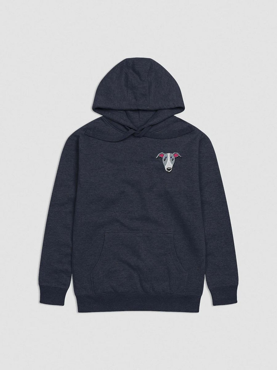 Stylized Whippet Dog Face Premium Hoodie product image (1)