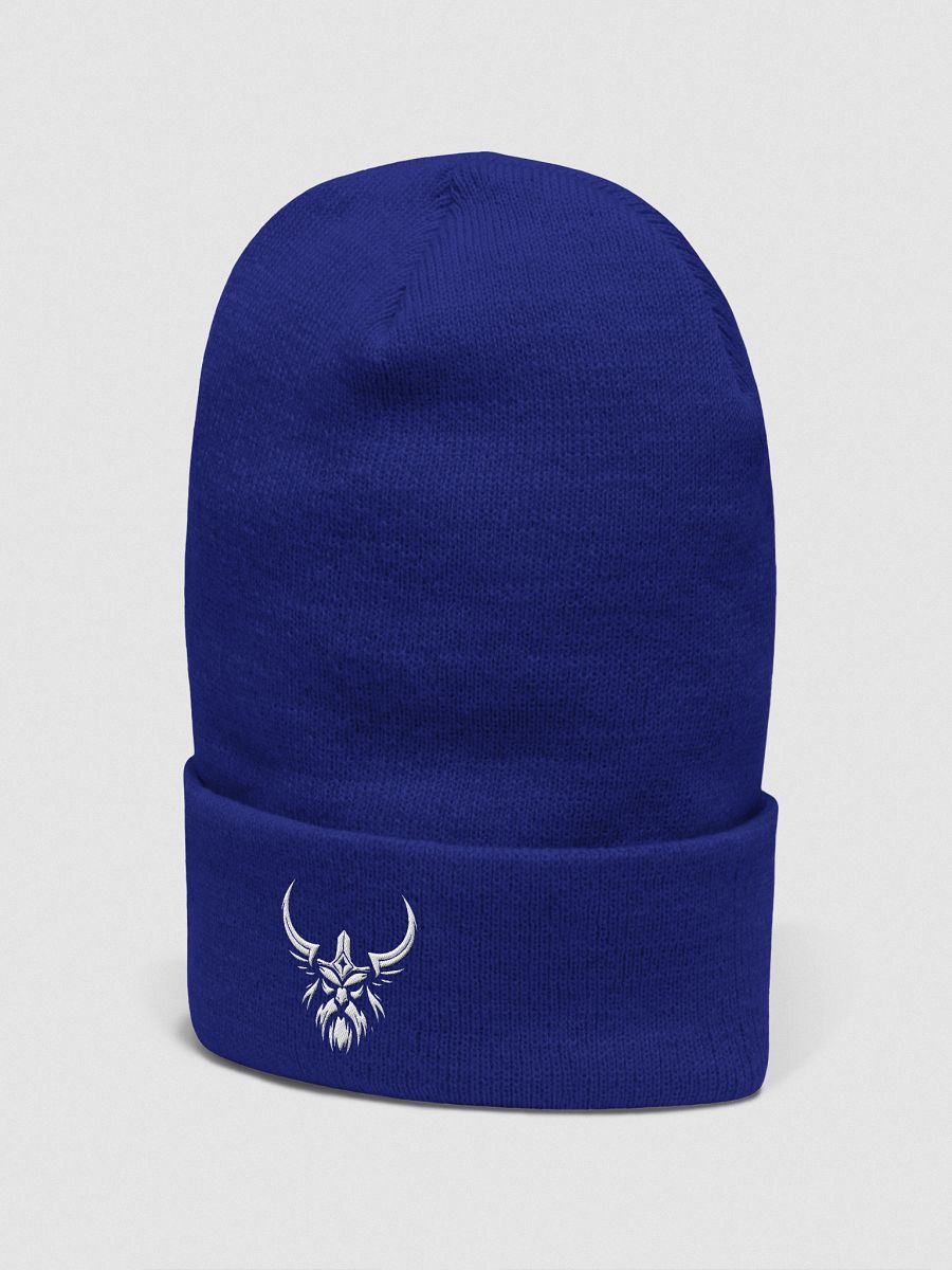 Forged In Valhalla: Mystic Horned Pixel Beanie product image (23)