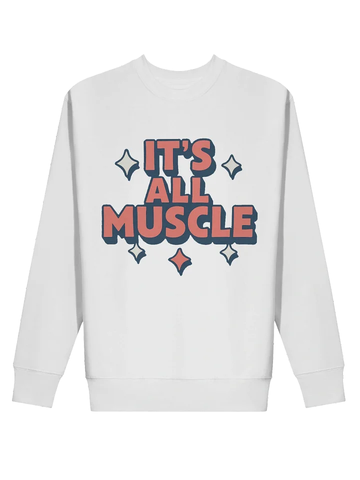 ITS ALL MUSCLE – Retro Typography Design product image (2)