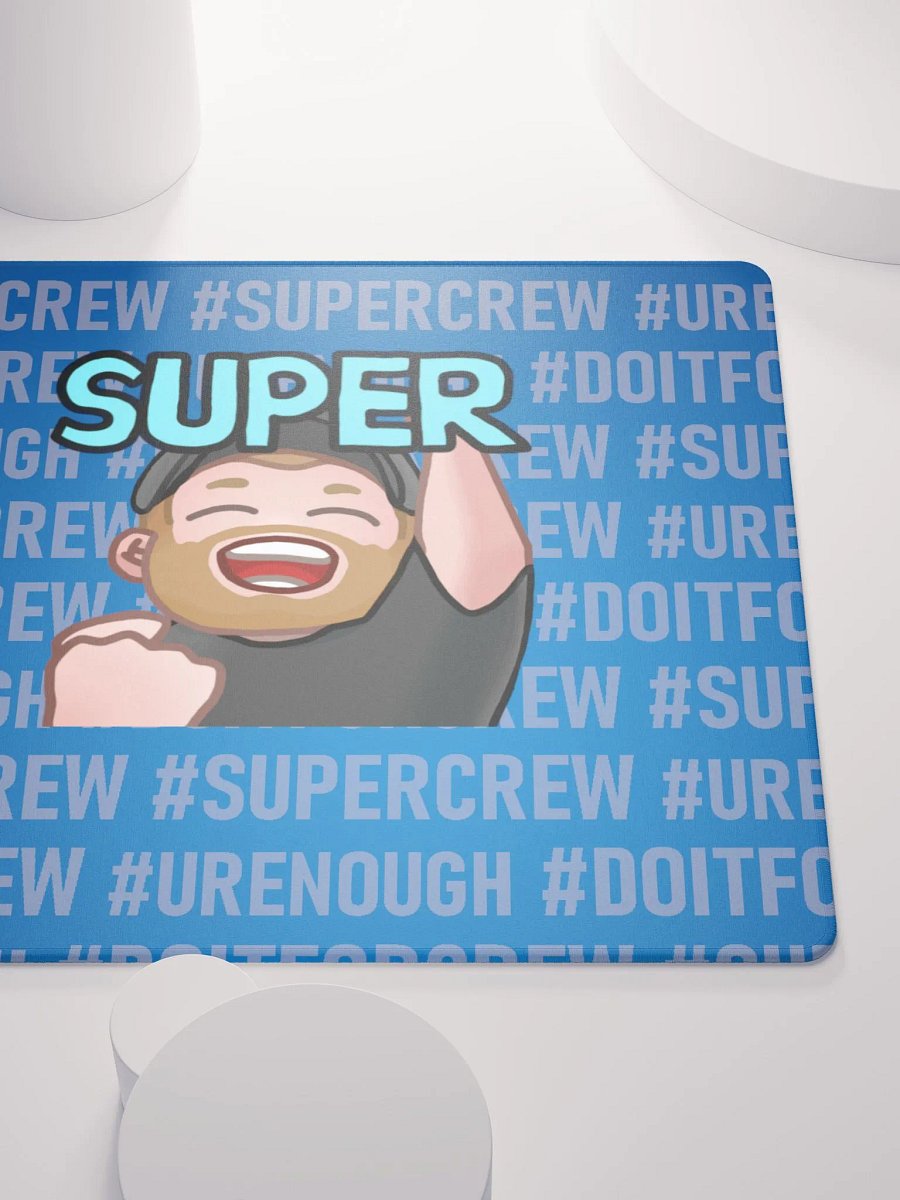 #DOITFORCREW - Gaming Mouse Pad - Blue product image (6)