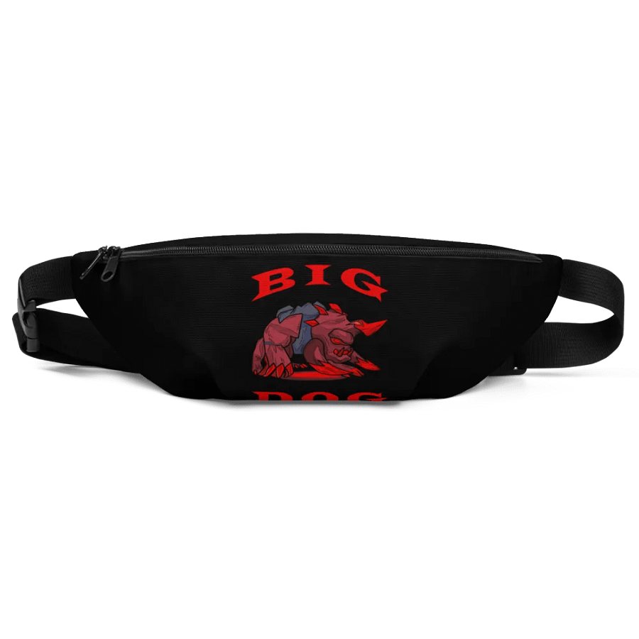 BIG DOG FANNY PACK (BLACK) product image (1)