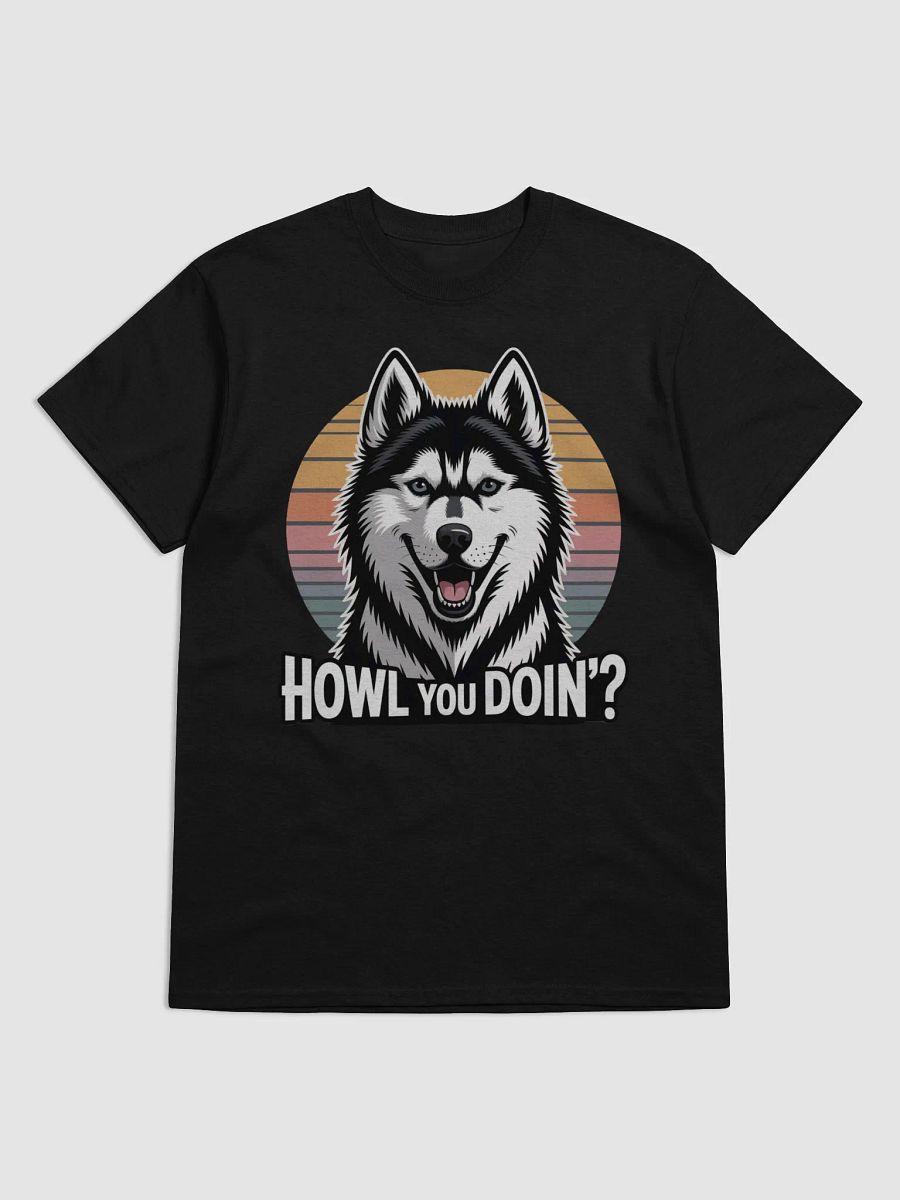 Howl You Doin'? Husky Graphic Tee product image (5)