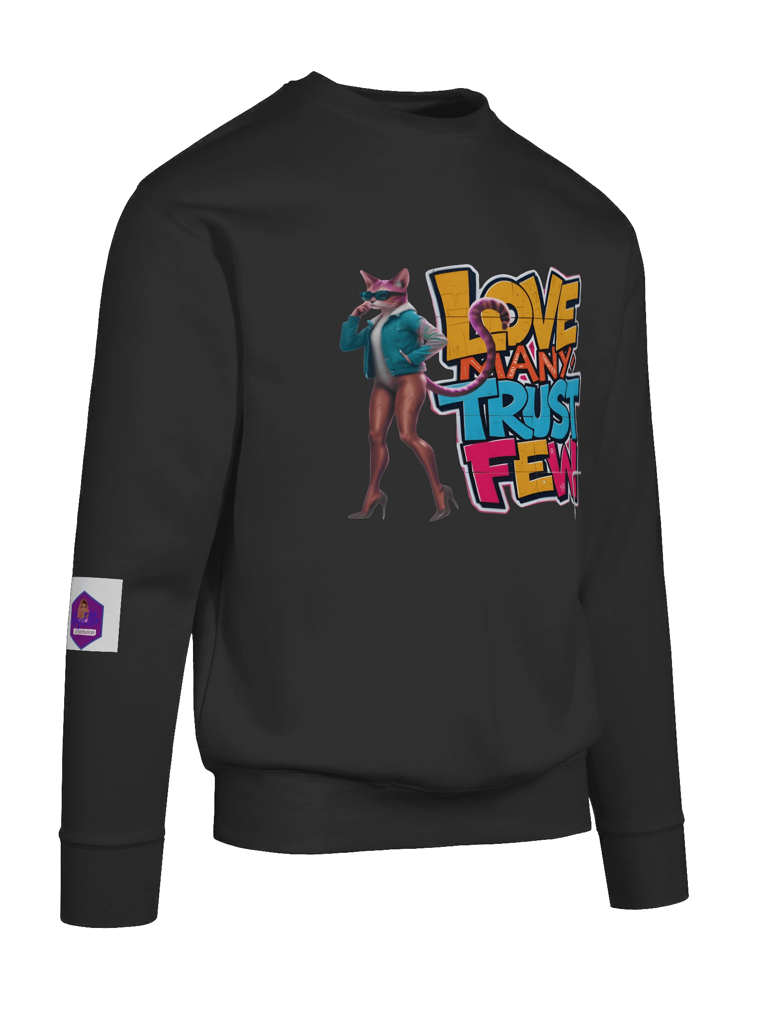 RayElle Distribution Illustrated Sweatshirt product image (93)