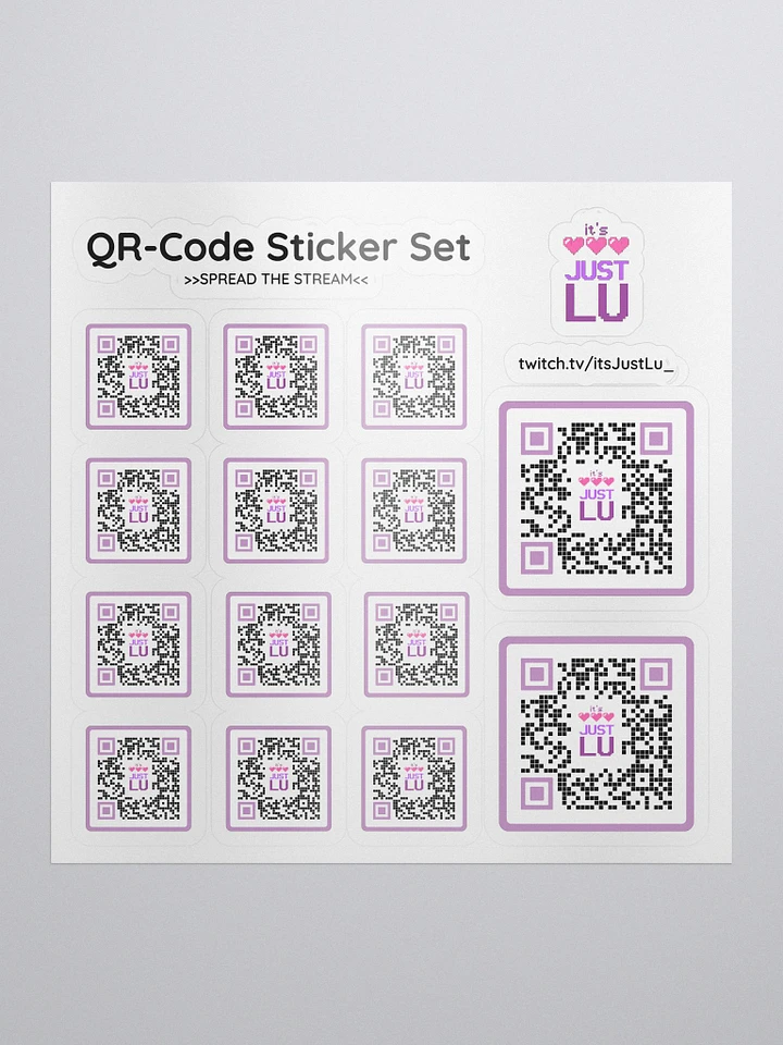 QR-Code Sticker Set product image (1)