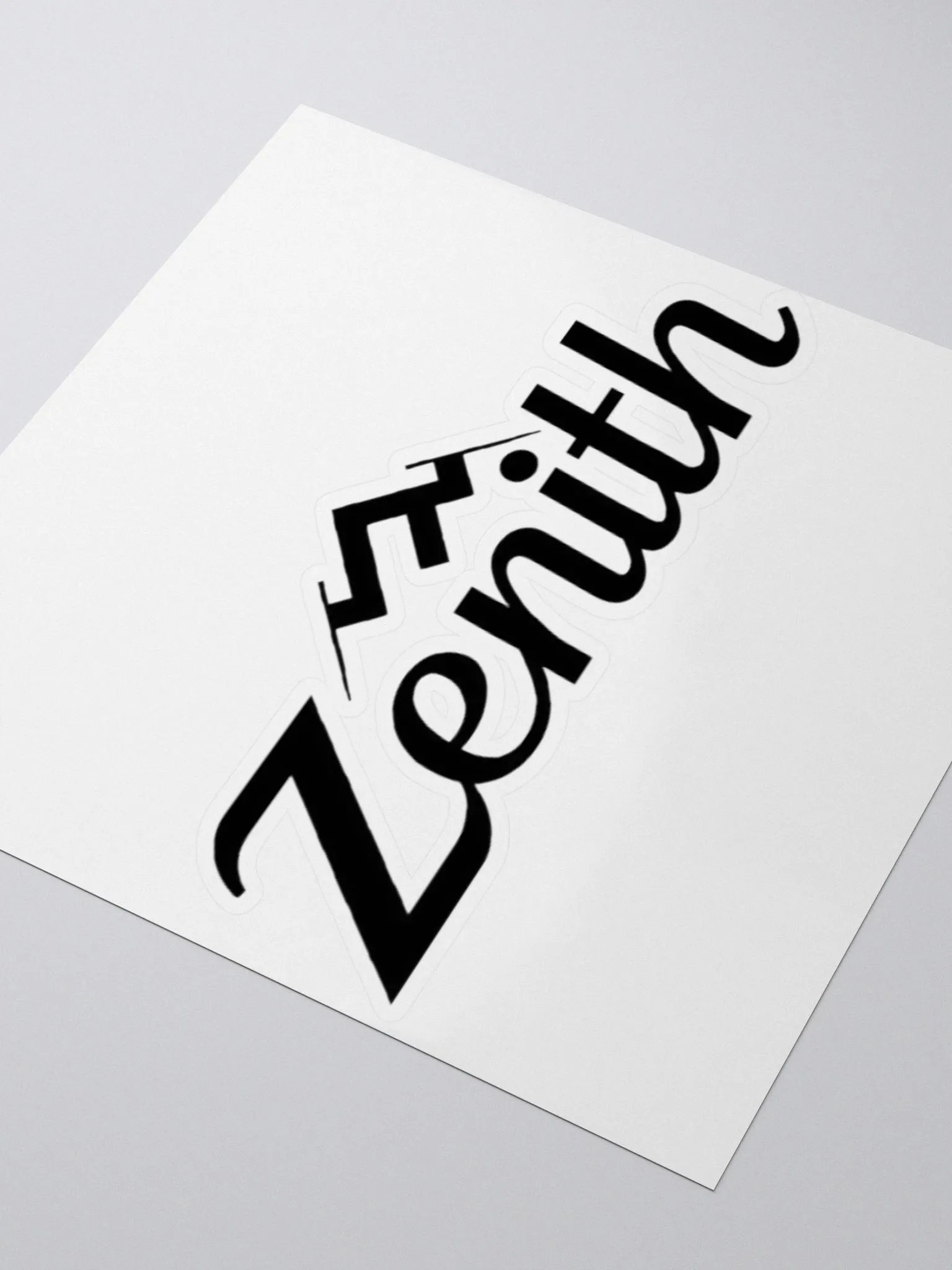 Exclusive Zenith Peak Minimalist Sticker | Premium Kiss Cut Vinyl | Perfect for Laptops, Cars & More product image (3)