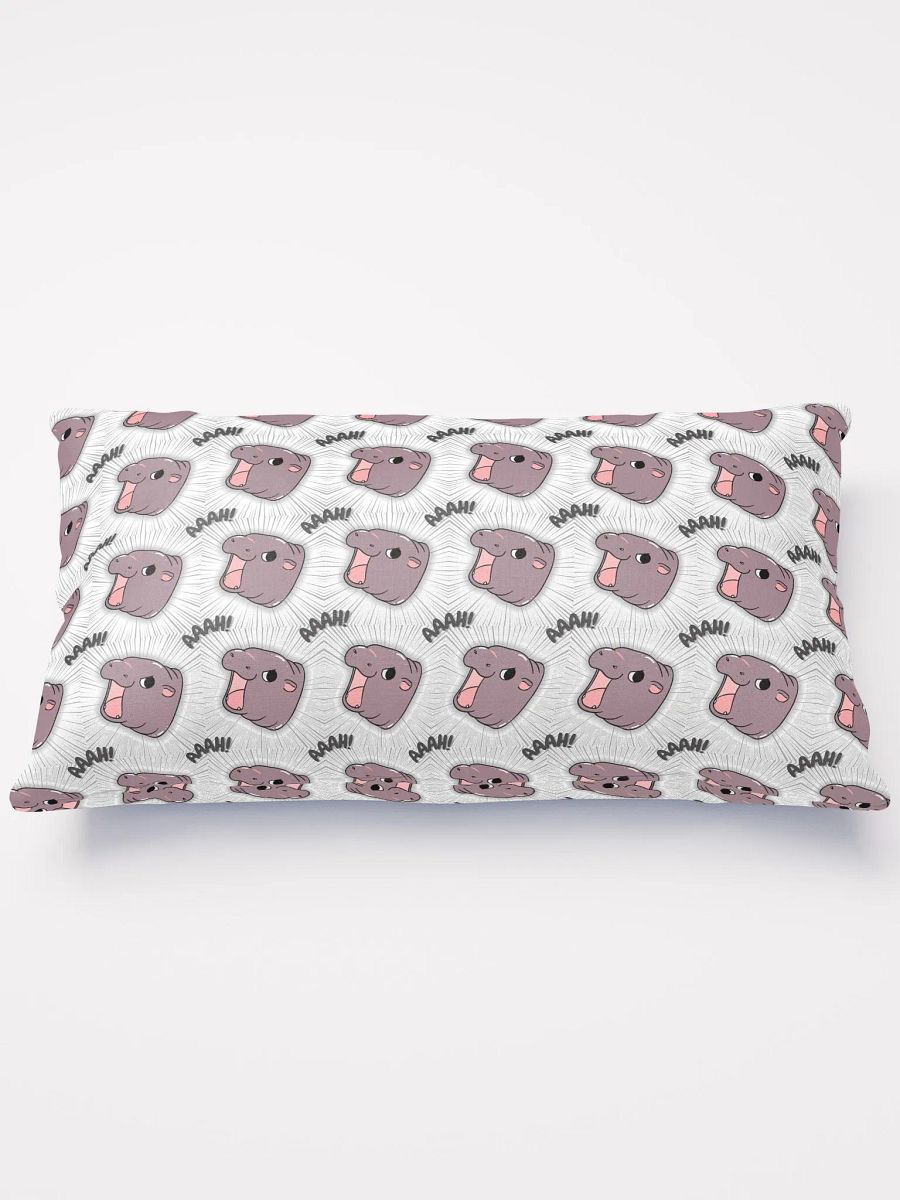 MOODENG'S WHITE AAAH! PILLOW! product image (2)