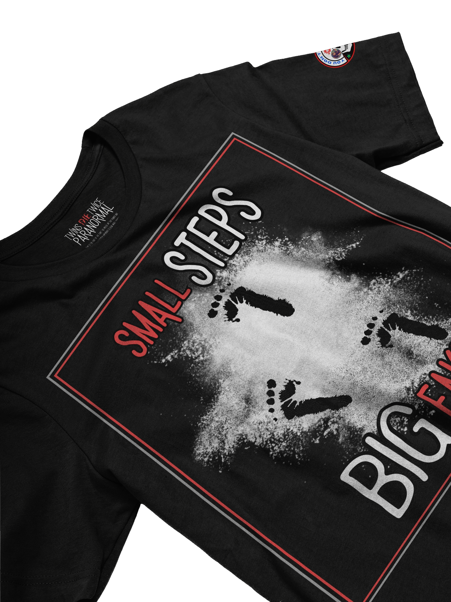 Small Steps, Big Fake Commemorative Premium Tee product image (3)