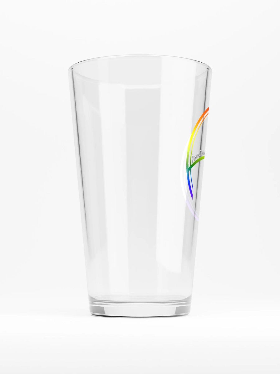 Rainbow Logo Pint Glass product image (4)