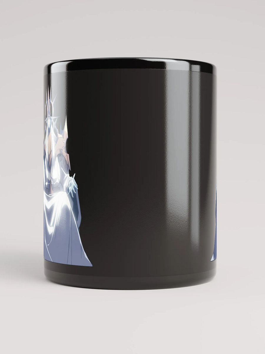 Solo Leveling: The Absolute Being Design Black Glossy Mug product image (5)