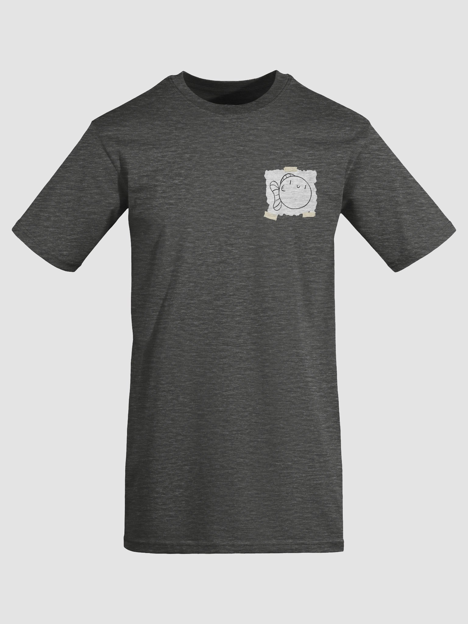 Taped Dockie Together Breast Design Tee product image (7)