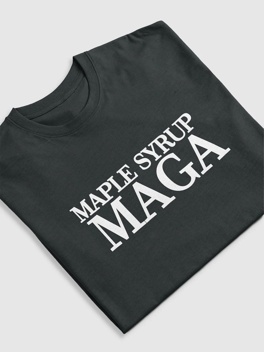 MAPLE SYRUP MAGA Black T-SHIRT product image (5)