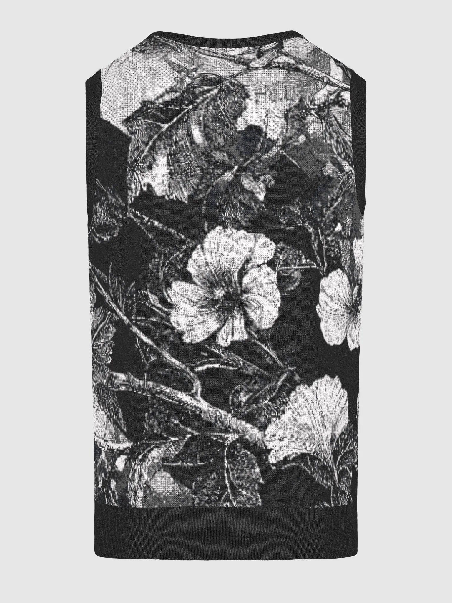 Blossom Knit V-Neck Vest product image (4)