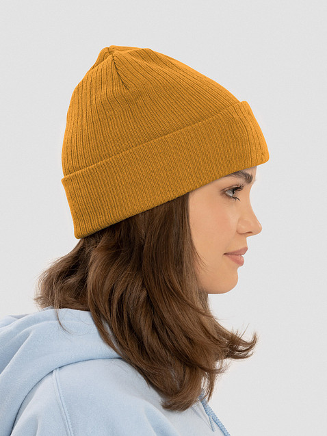 Photo showing Atlantis Ribbed Knit Beanie