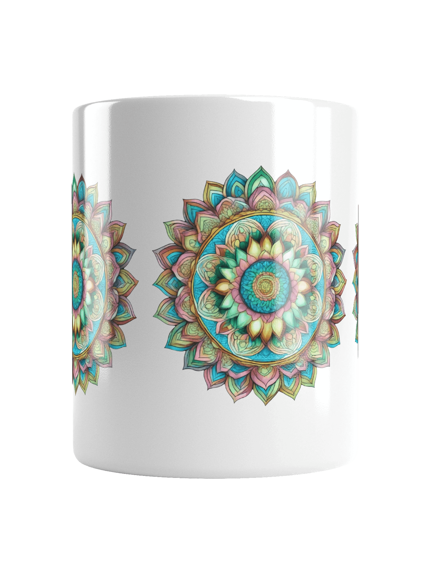 Autumn Bloom Mandala - Mug product image (7)