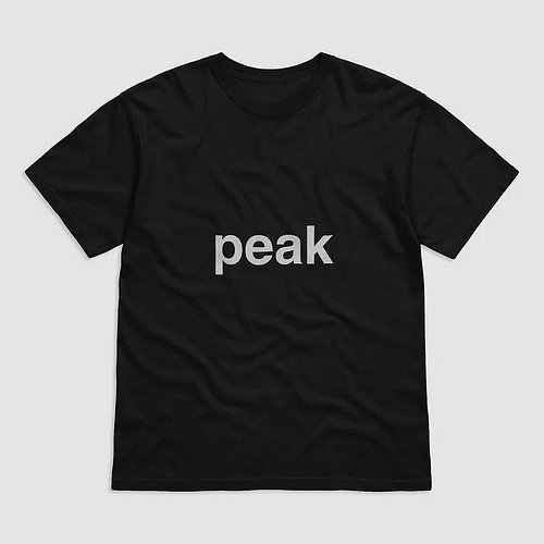Peak t-shirt 

Shop link in bio. 

#peak #tshirt #tshirts #apparel #fashion #tshirtdesign #style #clothing #streetwear 	#shop...