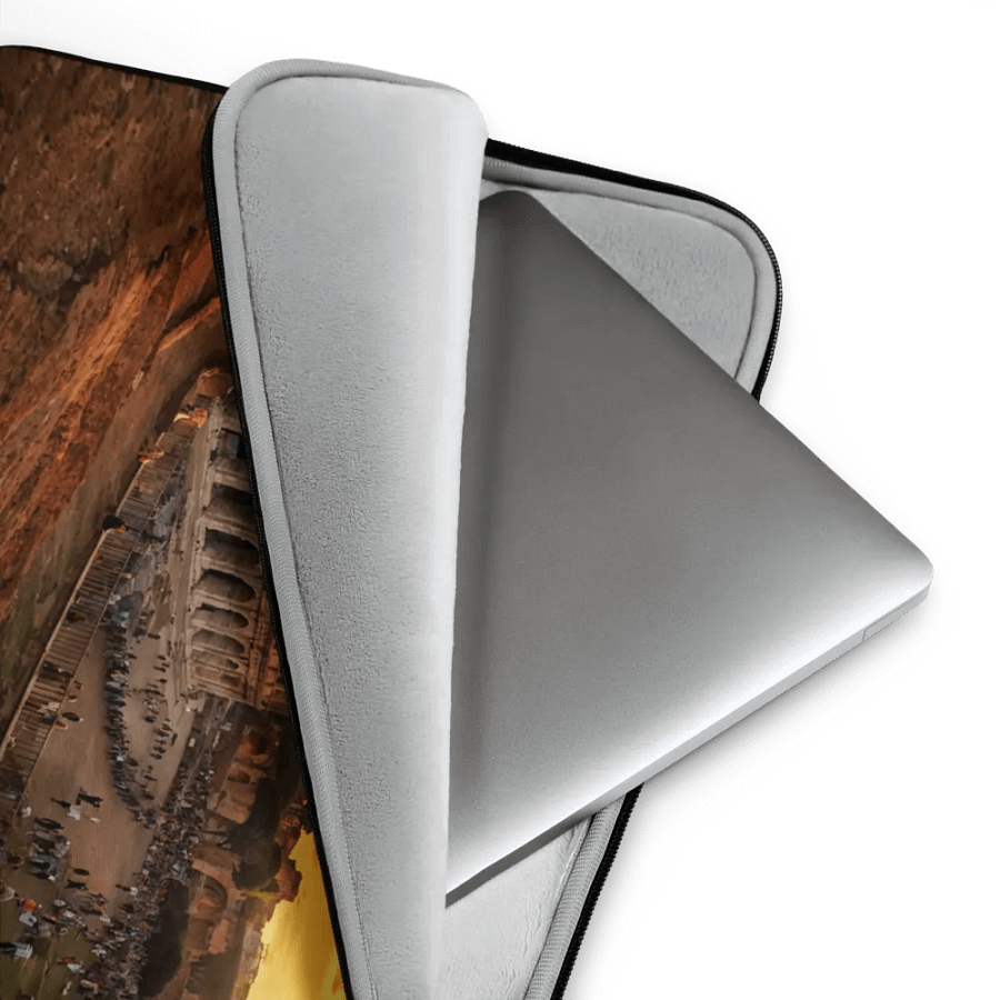 Golden Sunset Colosseum Laptop Sleeve product image (4)