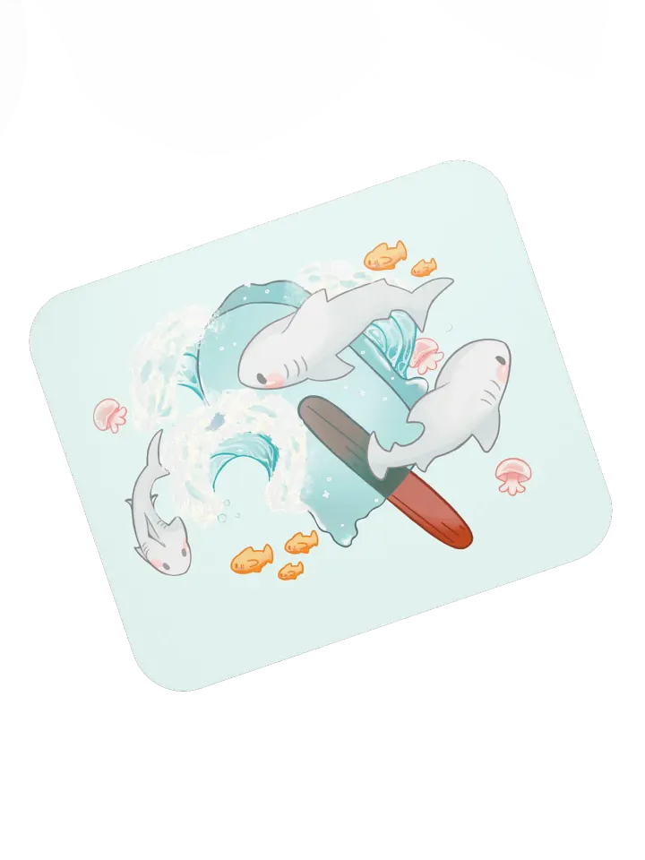 SHARKSICLE SWIRL MOUSE PAD product image (1)