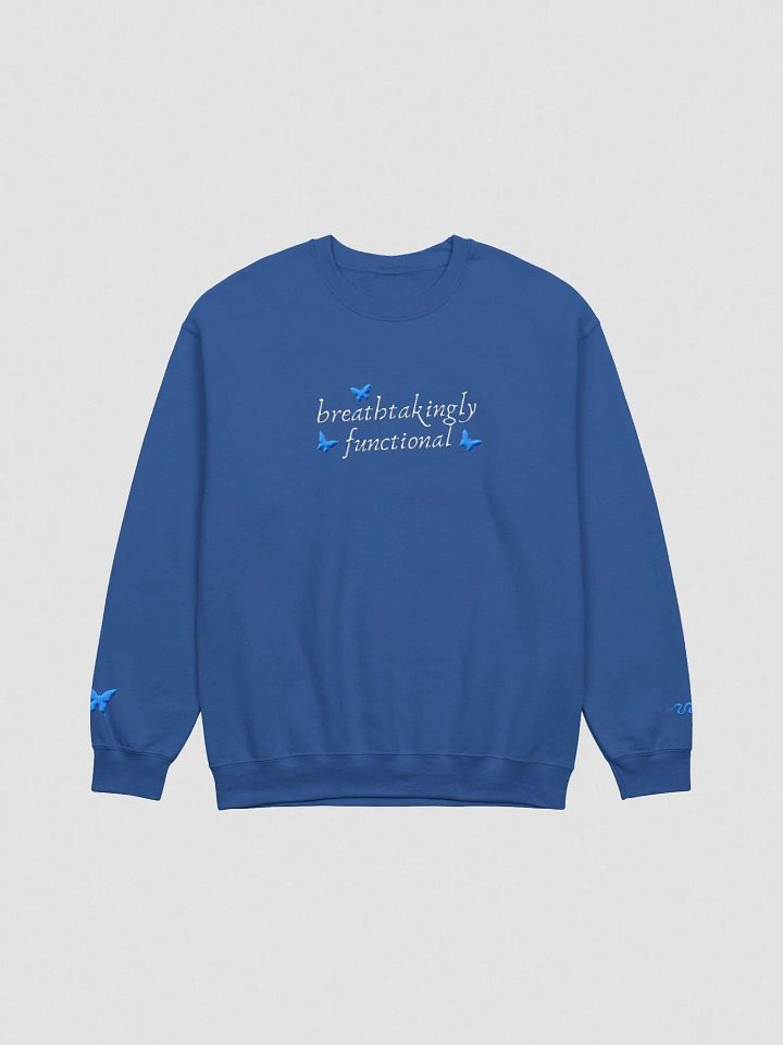 Breathtakingly Functional | Embroidered Crewneck product image (2)