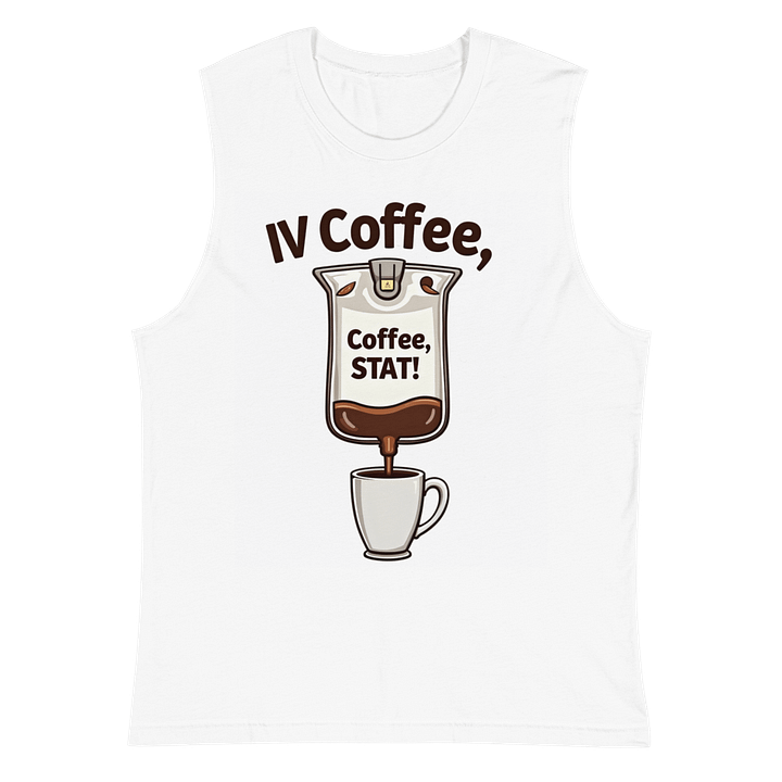 IV Coffee Muscle Tank product image (2)
