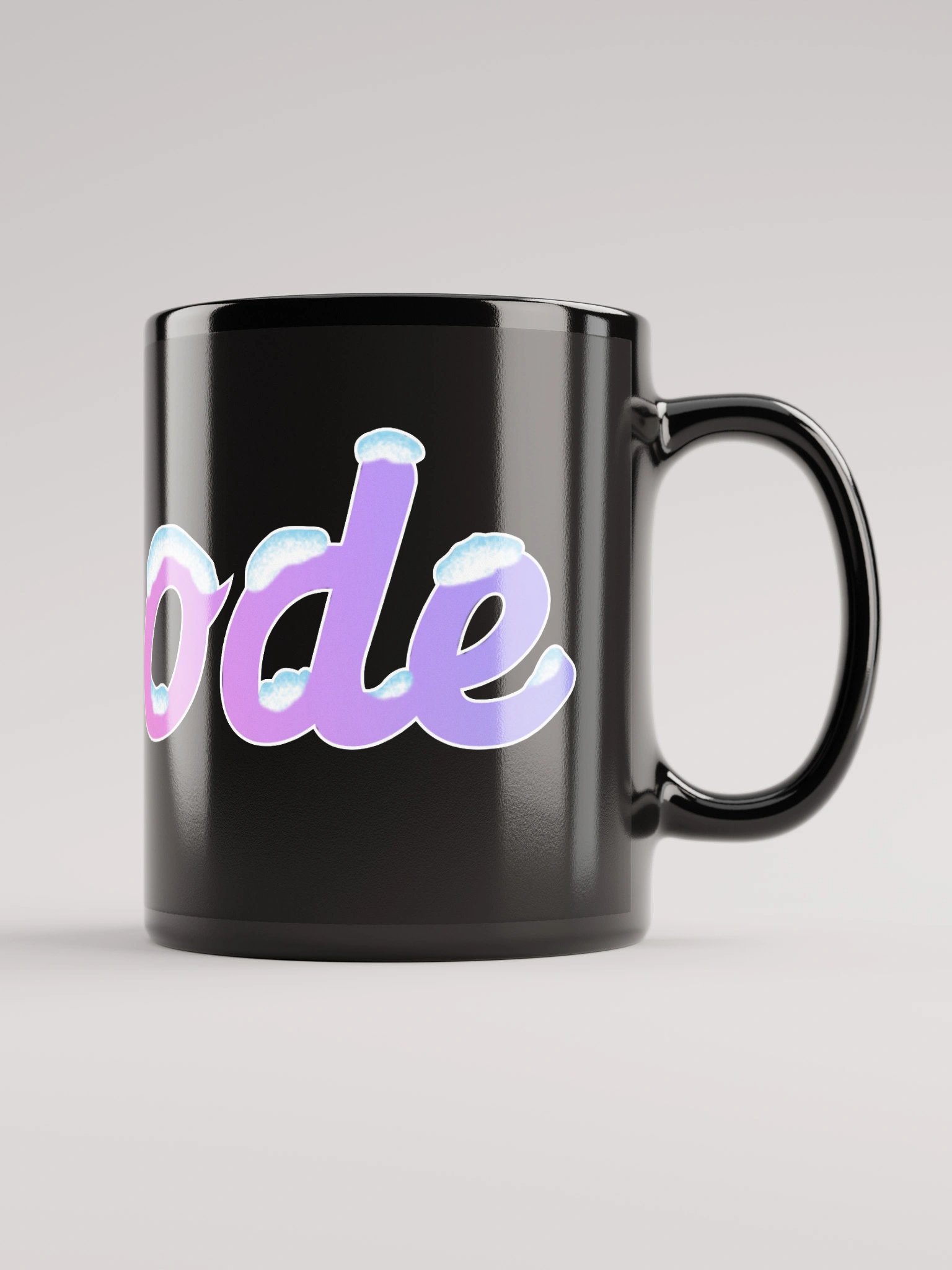 Episode Holidays Logo Black Glossy Mug product image (2)