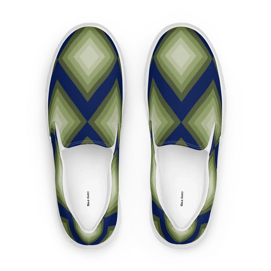 Diamond Olive Slip-Ons product image (1)