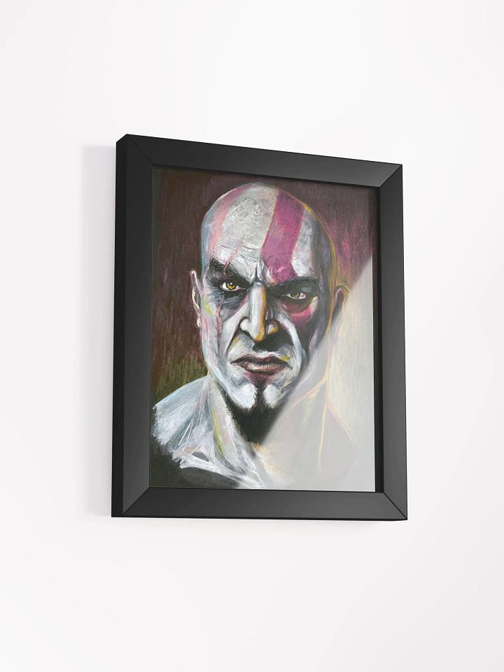 Kratos God of War Ghost of Sparta Matte Print Framed product image (2)