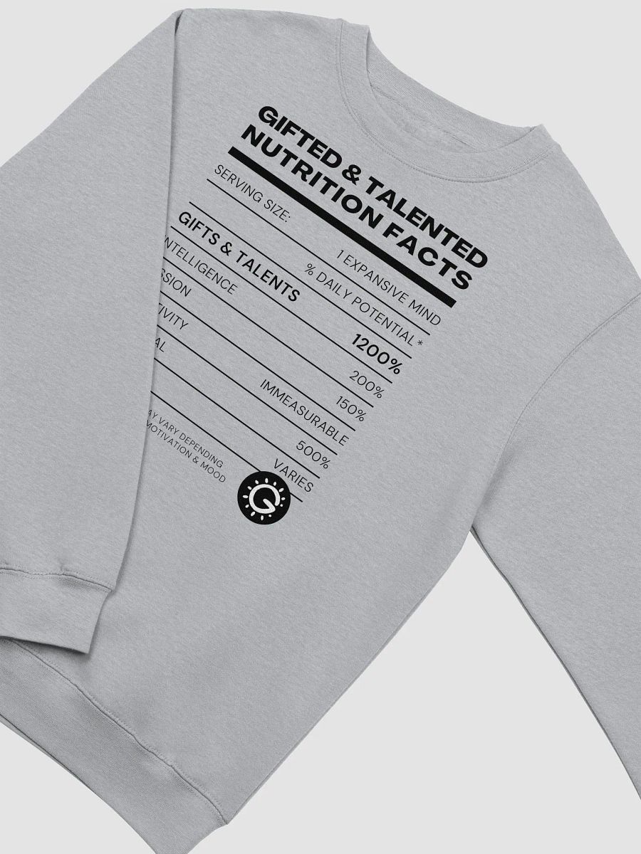 Mind Facts Sweatshirt (Dark Text) product image (3)