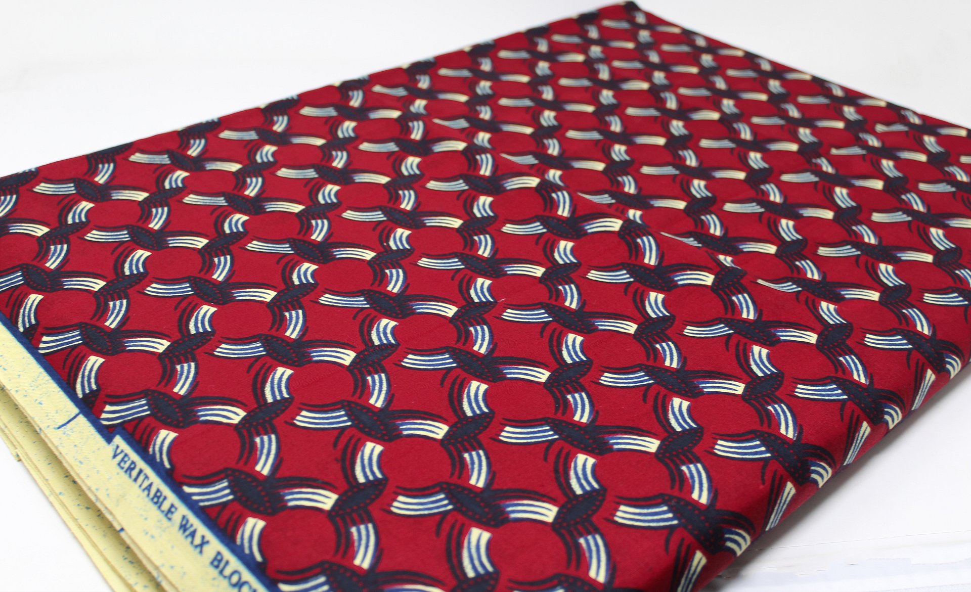 Tessuto Wax Print - Design Geometrico - cod.577/A product image (2)