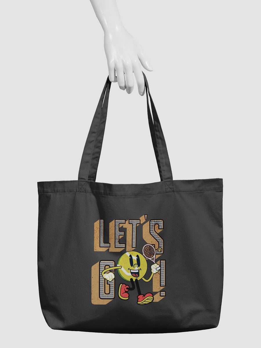 Lets Go Mascot Tennis Playful Ball Eco Tote product image (6)