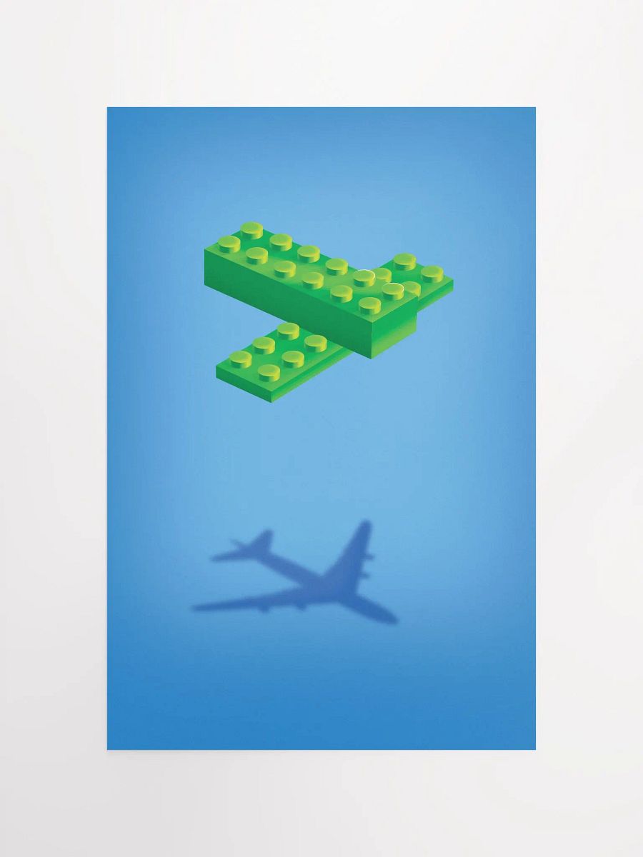 Plane (Green) | Poster product image (5)