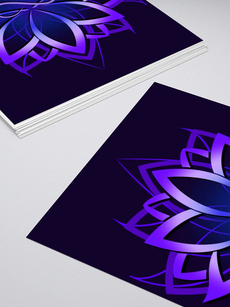 Flexxfinity Lotus Purple KissCut Sticker product image (4)